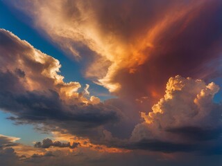 Obraz premium sunset clouds 
