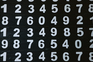 Abstract background with random numbers. Business pattern. banking activity and mathematics.