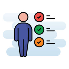 Personal Traits vector icon