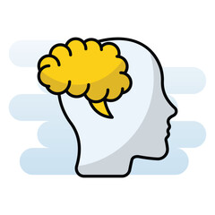 Open Mind vector icon