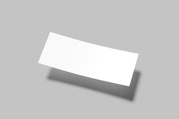 Gift Voucher Blank Mockup