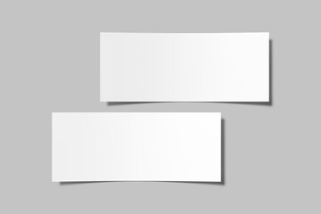 Gift Voucher Blank Mockup