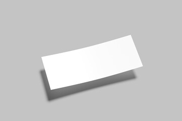 Gift Voucher Blank Mockup