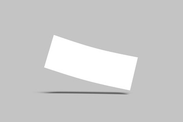 Gift Voucher Blank Mockup