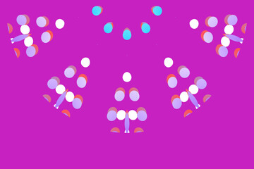 Beautiful colourful batik ethnic dayak line art pattern of indonesian culture traditional background	