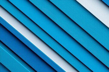 Obraz premium colored minimalistic diagonal background of white and blue paper , isolated on white background, , copy space for text,