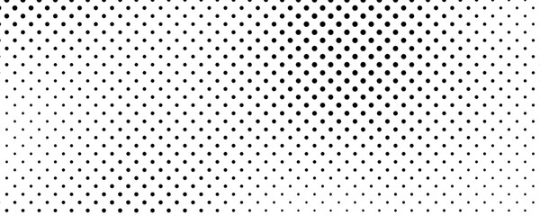 Monochrome halftone background with dots