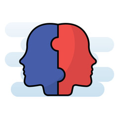 Relationship vector icon