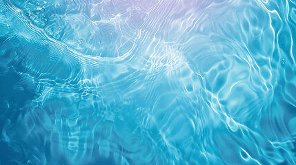 Crystal clear turquoise water ripple background

