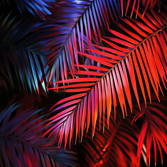 palm leaf background