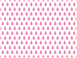 水滴・パターン・ピンク