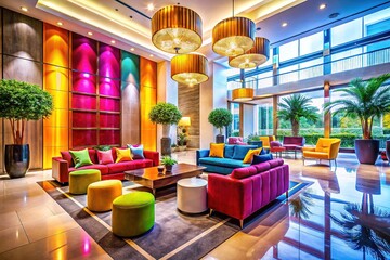 Modern Luxury Hotel Lobby Interior Design
