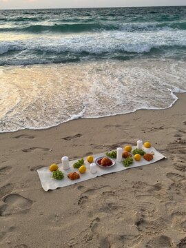 Picnic on the beach