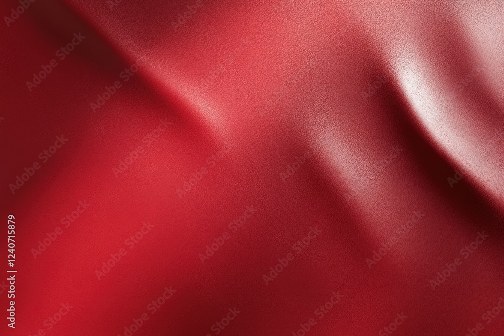 Poster this vivid red-to-crimson gradient features a soft metallic sheen, coupled with highlights and shado