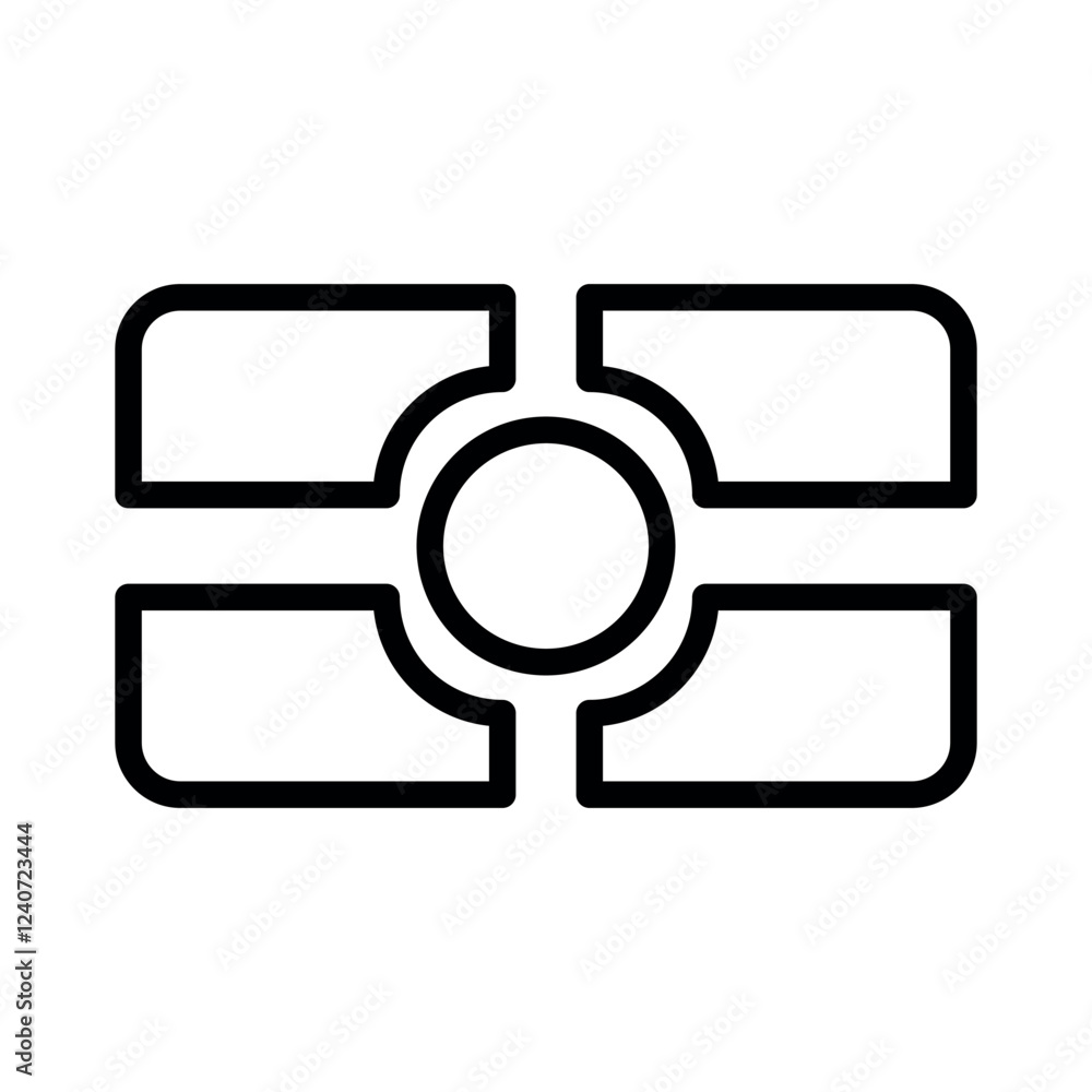 Poster camera metering matrix