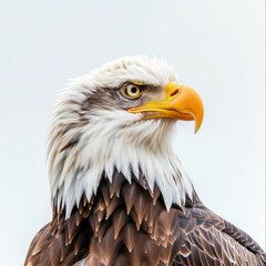 Majestic eagle showcasing powerful features.