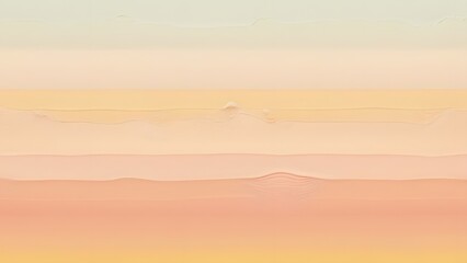 Fototapeta premium Soft lemon to pastel peach gradient. Background. No text, no object