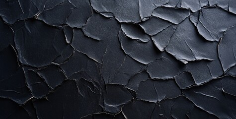 Dark cracked slate texture with irregular shapes and dramatic lighting