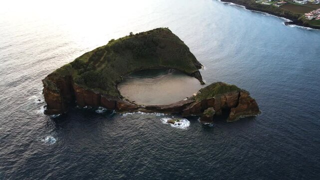 Ile de vila franca do campo in Acores