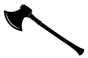 axe isolated on white