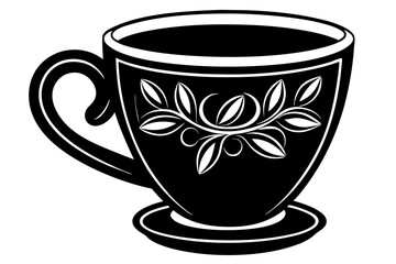 coffee cup isolated on white