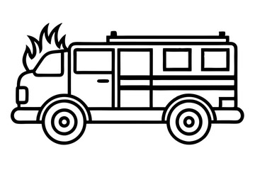 fire truck illustration