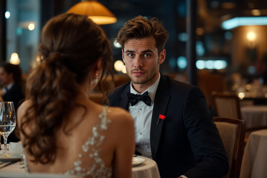 Signs of a red flag during a dinner date revealing potential relationship issues and warning signs in a couple's dynamics