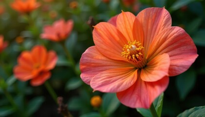 Large, bowl-shaped flower with tessellated tepals, autumn blooms, garden blooms, botany