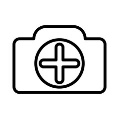 camera plus vector icon