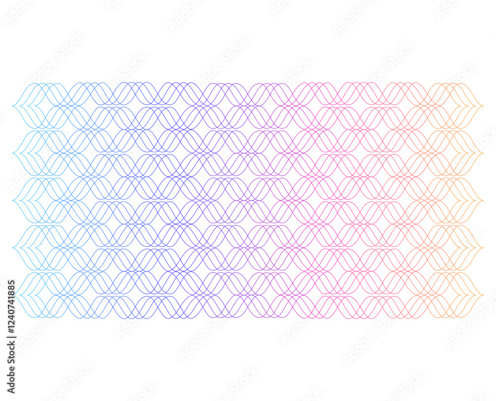 Poster abstract vector background design with maze mosaic texture. soft rainbow color. linear background. d