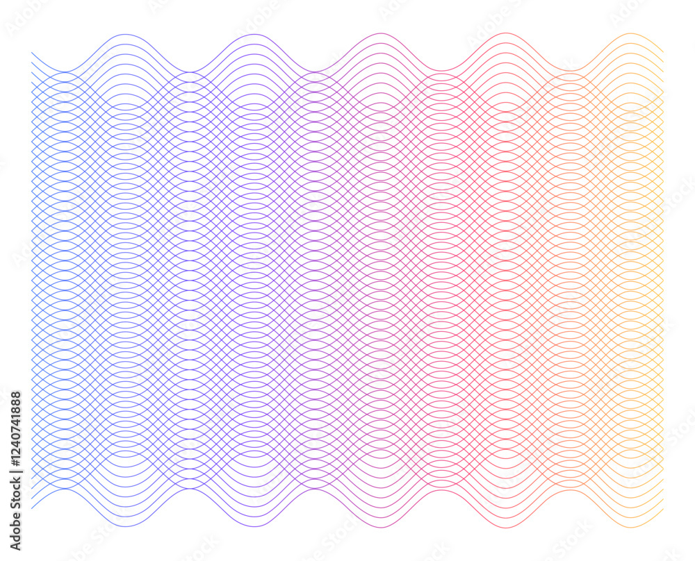 Poster abstract vector background design with maze mosaic texture. soft rainbow color. linear background. d