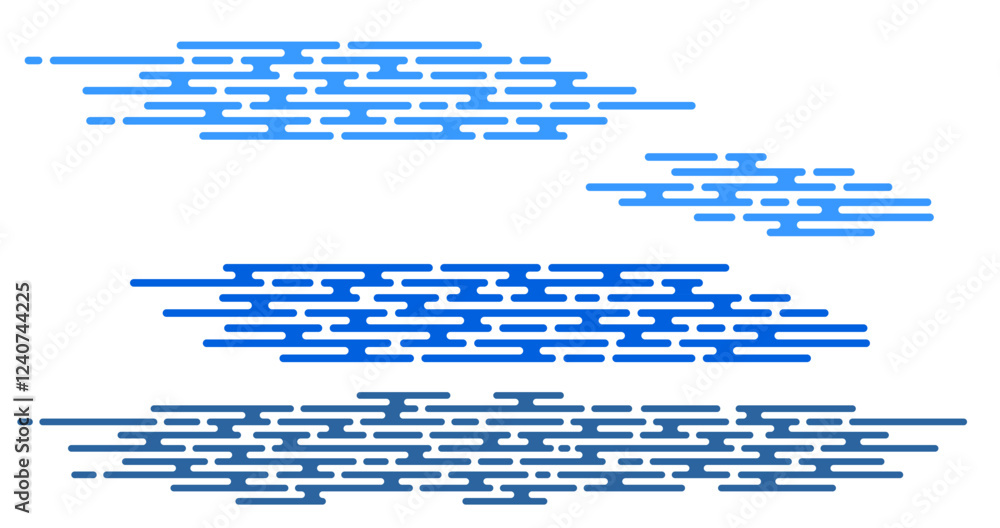 Poster design elements - halftone dot pattern on white background. vector illustration eps 10 frame with bl