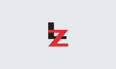 LZ, ZL, Z, L Abstract Letters Logo Monogram