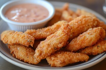 Crispy Fried Fish with Tartar Sauce at Seaside Restaurant