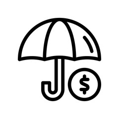 wealth line icon
