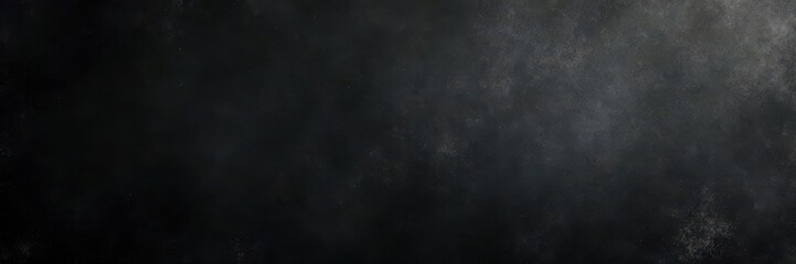 Fototapeta premium Deep black distressed backdrop, heavy grain and subtle scratches, material, wall, pattern