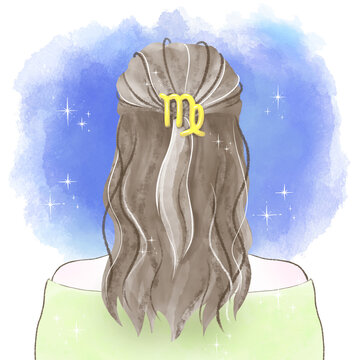 乙女座＊待ち受けイラスト | ＊satoyuka＊illustrations