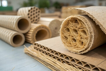 Sustainable Packaging Materials Made from Natural Fibers