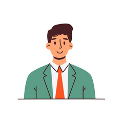 A businessman takes a phone call while working on his laptop