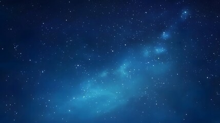 Obraz premium A Night Sky Showing Stars and Nebulae