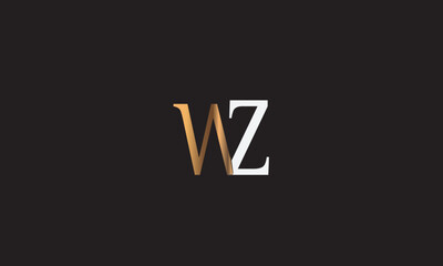 WZ, ZW, W, Z Abstract Letters Logo Monogram