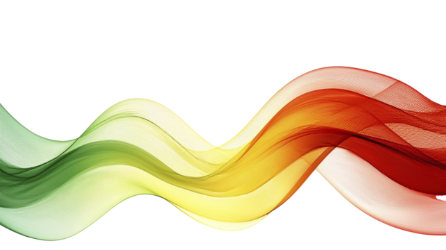 yellow red green blue gradient smooth gradient texture. transparent background, png