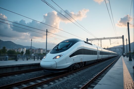 High speed electric trains revolutionizing intercity travel efficiency