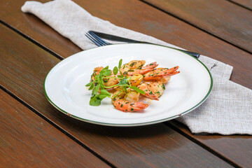 Grilled Mooloolaba prawns