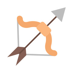 Archery flat icon