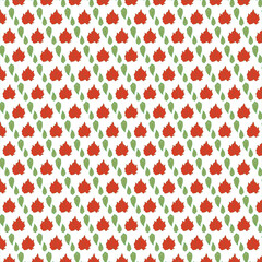 seamless pattern with hearts