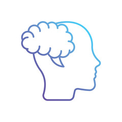Open Mind vector icon