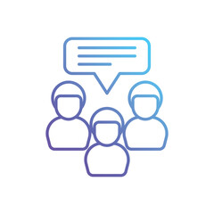 Communication vector icon