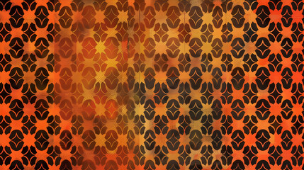 Abstract pattern featuring warm colors and intricate designs, creating a vibrant backdrop