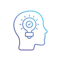 Creativity vector icon